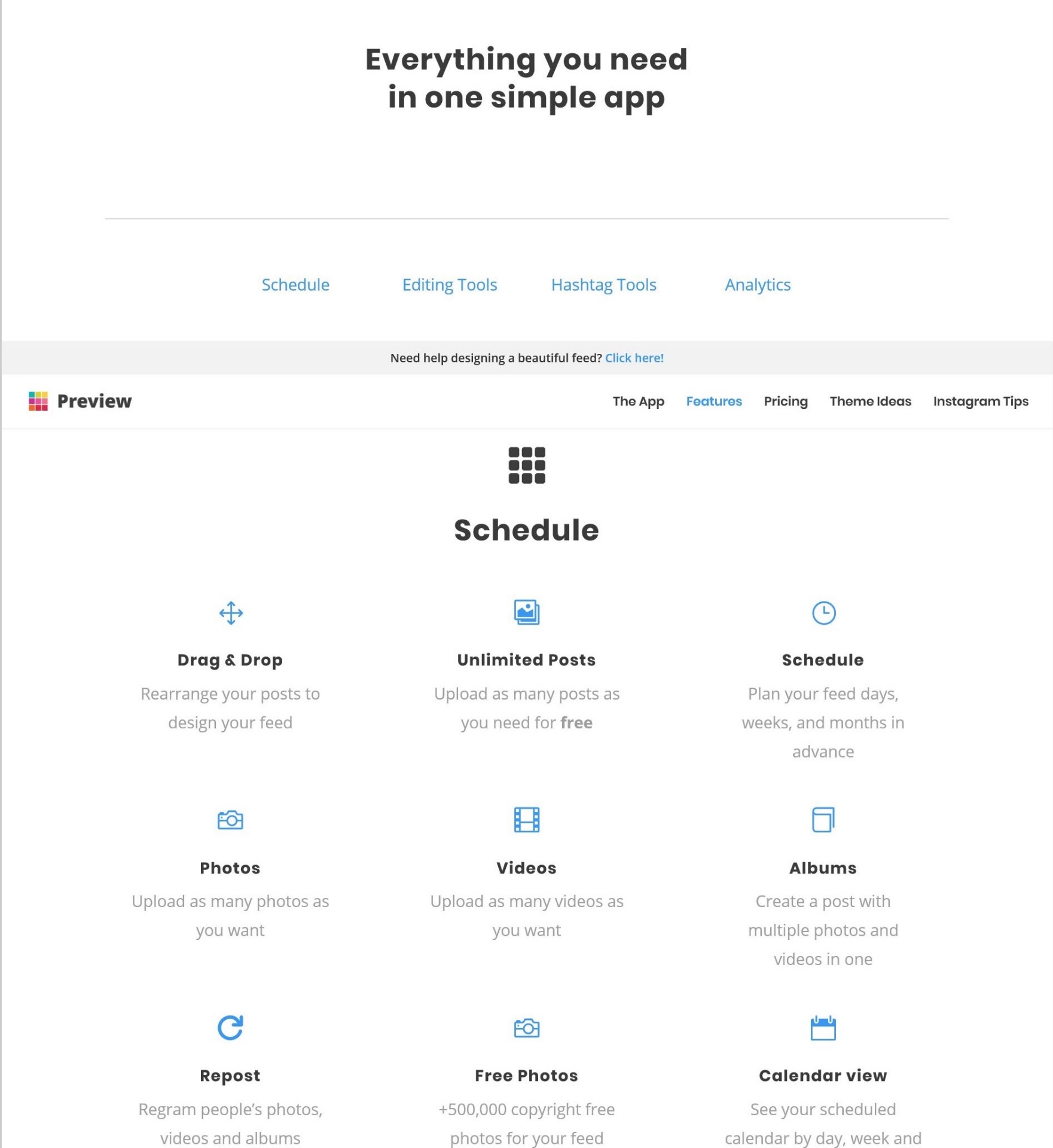 Services of the Preview app